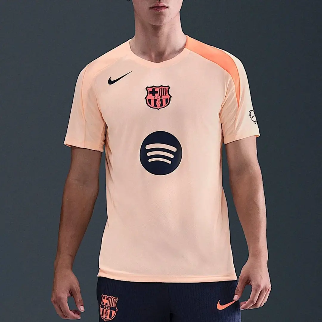 Nike FC Barcelona Strike 2025/26 Shirt Heren - Maat L - Roze