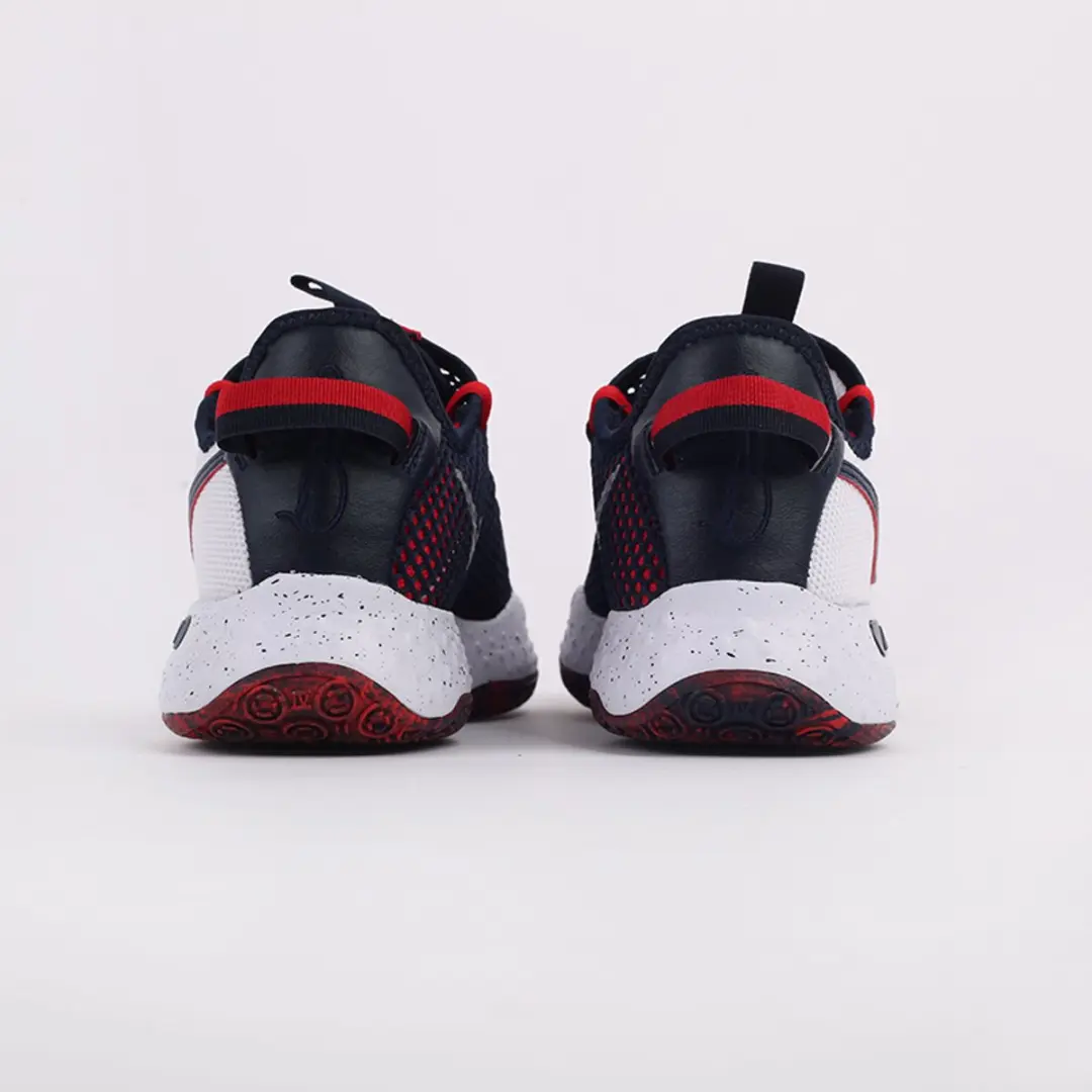 Nike PG 4 Team USA CD5079-101 Basketbalschoenen - Maat 40 - Wit/Zwart/Blauw - afbeelding 2 van 6