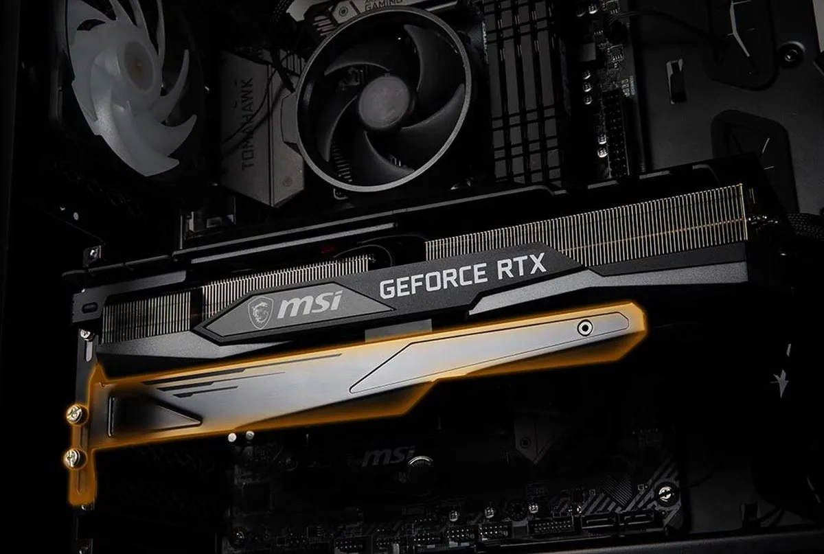 MSI GeForce RTX 3060 Ti GAMING Z TRIO 8G LHR - 8GB