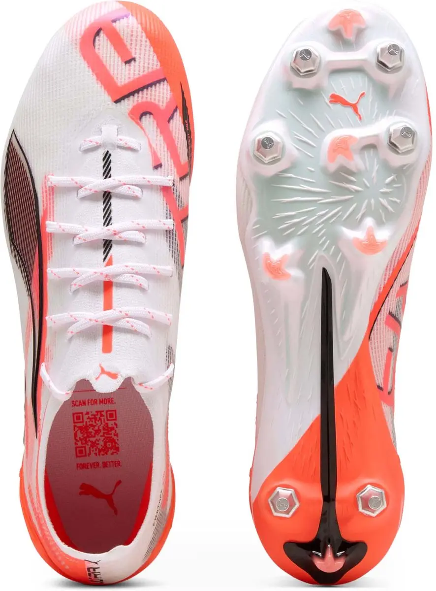 PUMA Ultra 5 Mxsg Voetbalschoenen 43 - Wit - SG