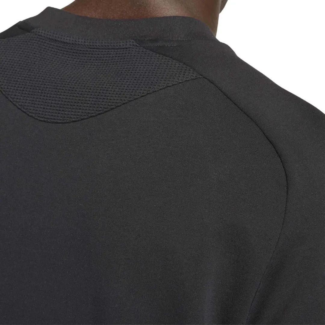 Adidas Sport Sweater TT Crew Zwart - S