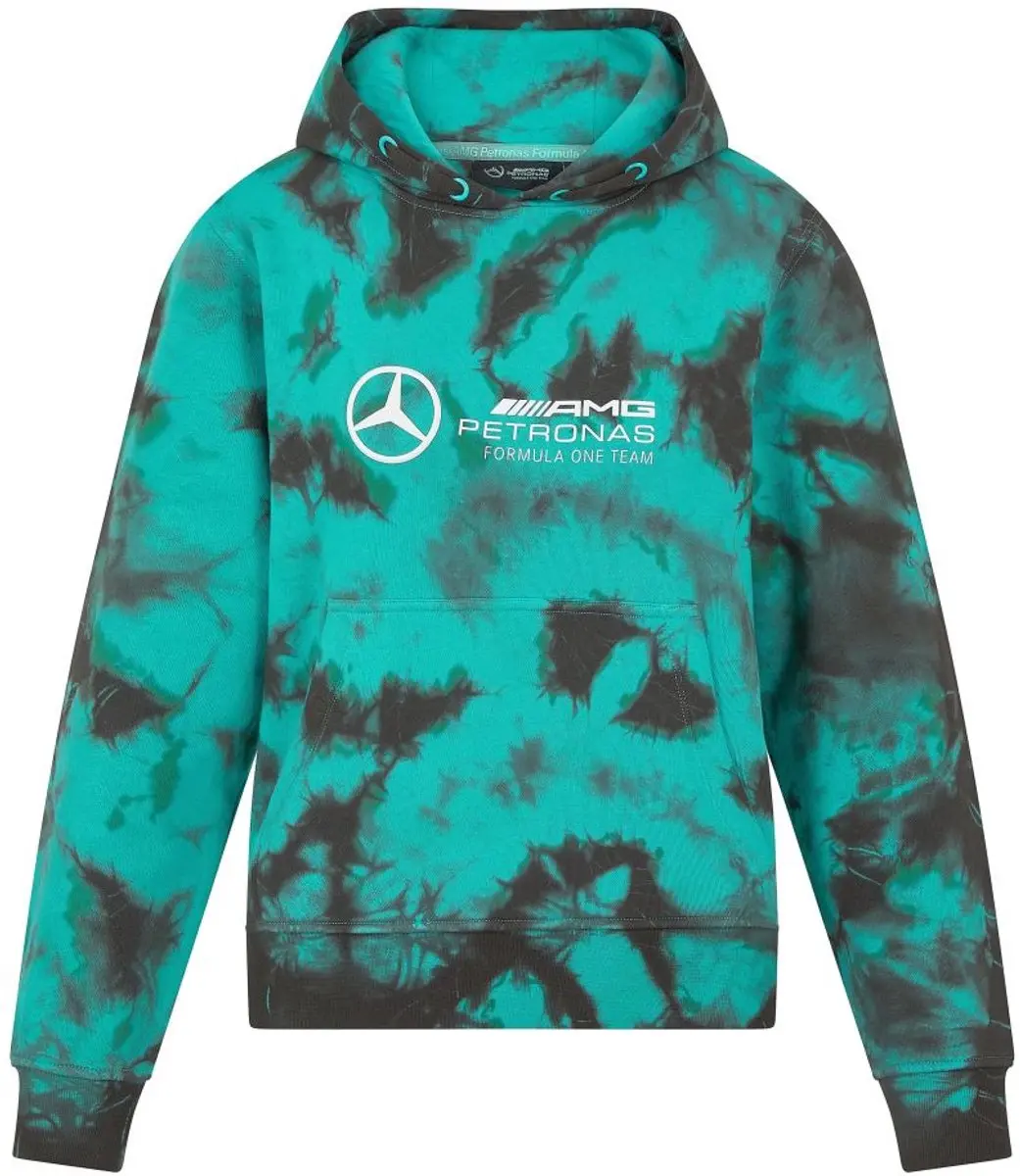 Mercedes WMNS MAPF1 FW Tie Dye Hoodie