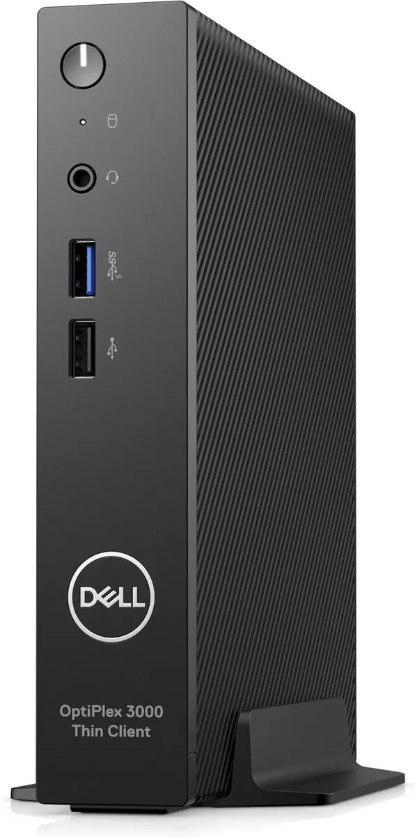 Dell OptiPlex 3000 N6005 Mini PC - 4Kernen 256GB SSD - Zwart