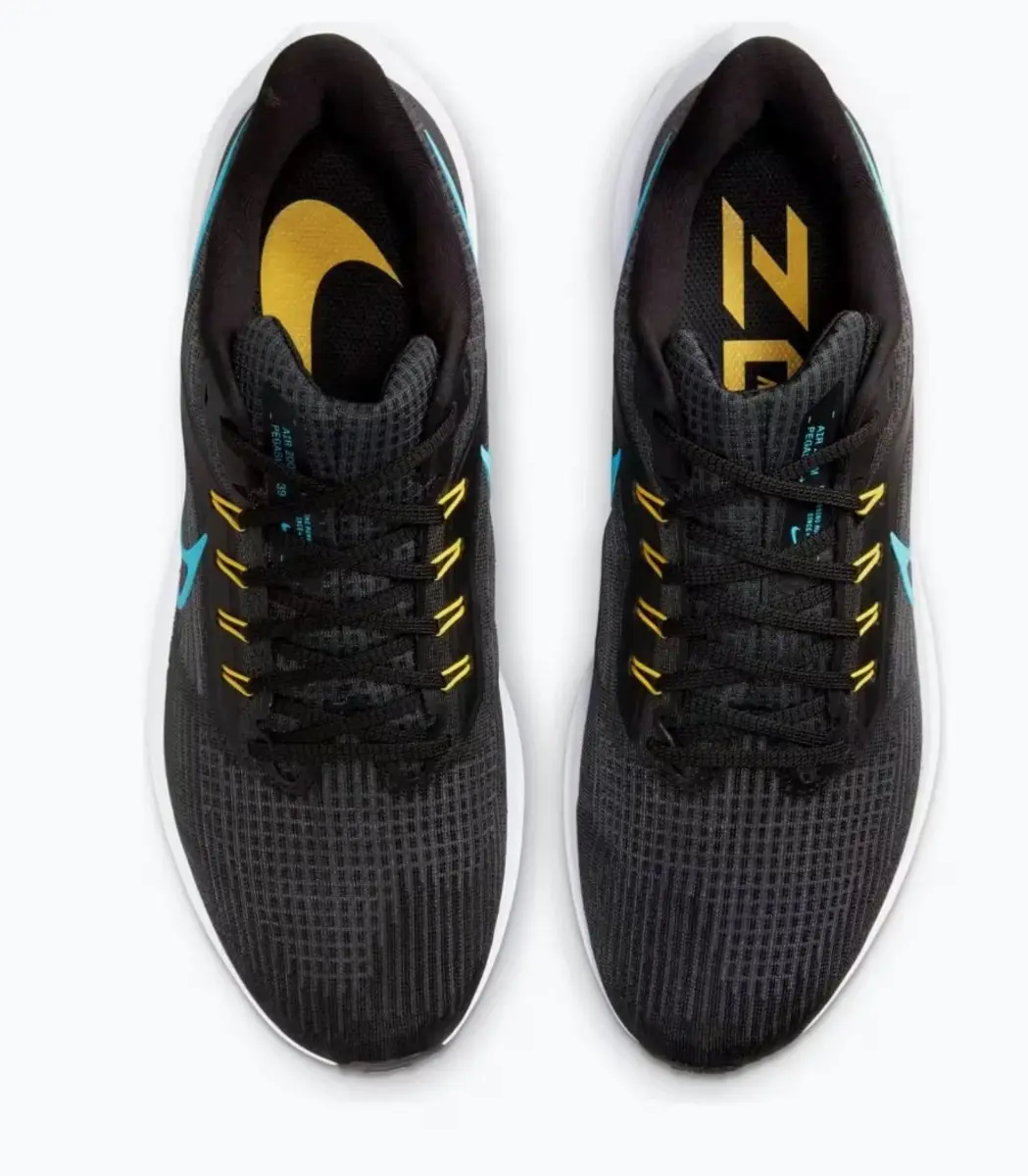 Nike Air Zoom Pegasus 39 Sportschoenen 44 - Zwart/Blauw/Wit