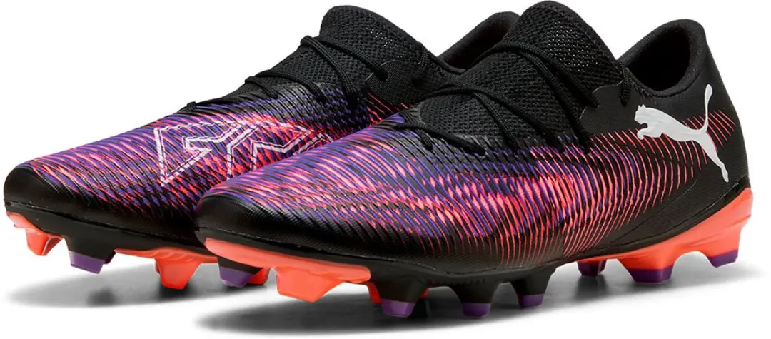 PUMA Future 8 Match Low FG/AG Voetbalschoenen - Zwart