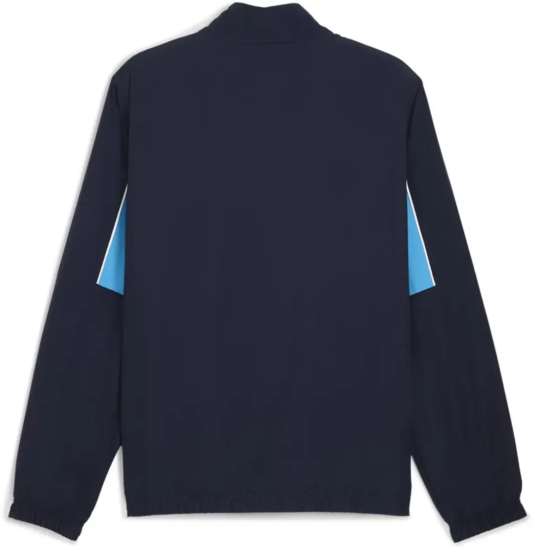 PUMA Manchester City FC Football Archive Sweatshirt - Navy/Team Light Blue - XXL