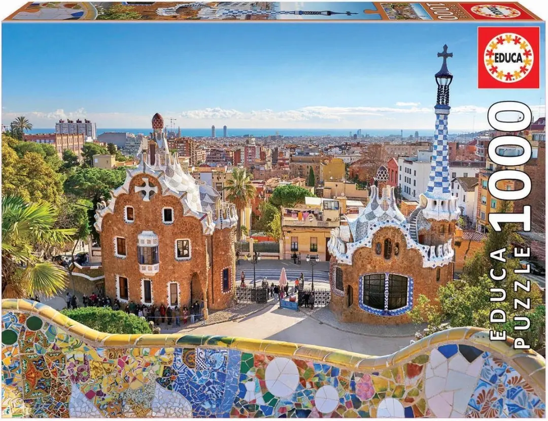 Educa Barcelona Park Güell Legpuzzel 1000 Stuks