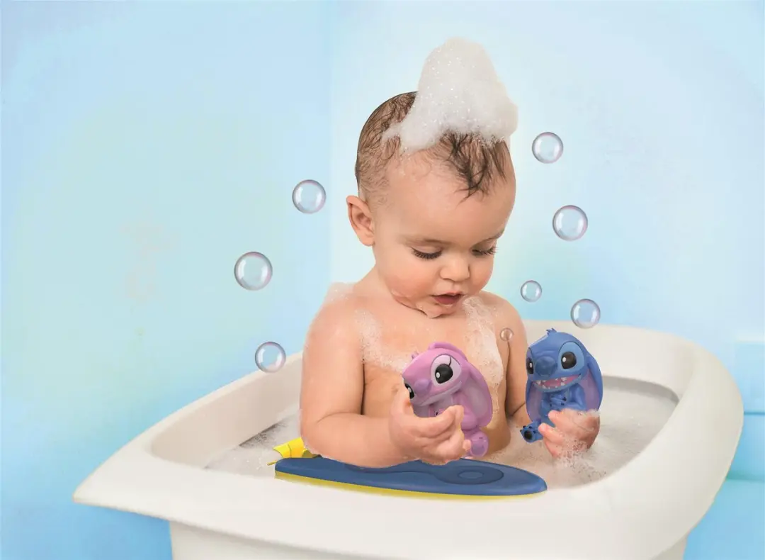 Clementoni Disney Baby Stitch & Angel Badspeelgoed - Multi kleuren