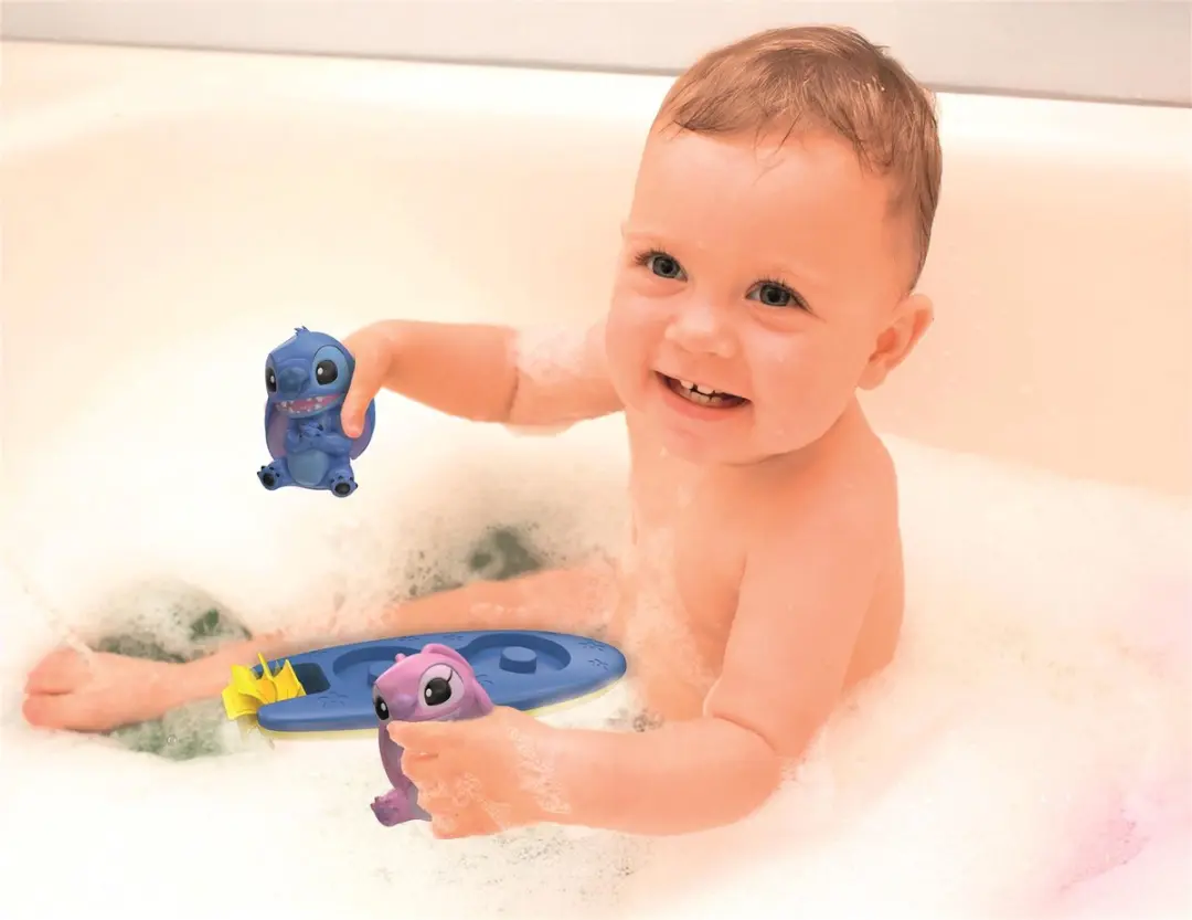 Clementoni Disney Baby Stitch & Angel Badspeelgoed - Multi kleuren