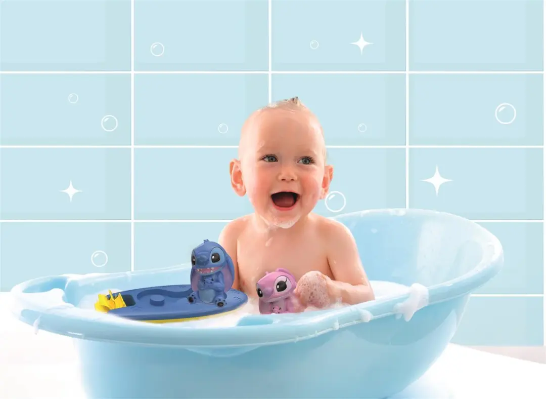 Clementoni Disney Baby Stitch & Angel Badspeelgoed - Multi kleuren - afbeelding 6 van 6