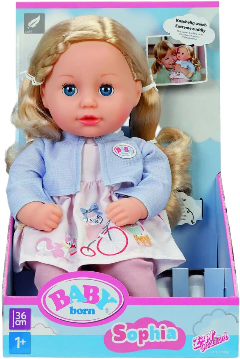 Baby Born Pop Sophia Rose 36cm - Meerkleurig