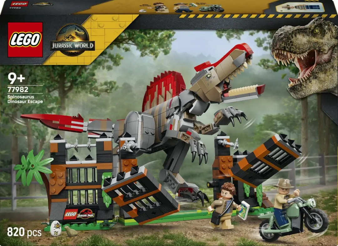 LEGO Jurassic World Spinosaurus 77982