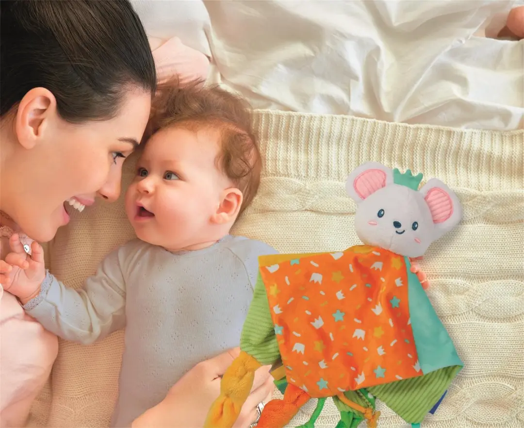 Clementoni Baby Comforter Muis Sensorisch - Multikleur