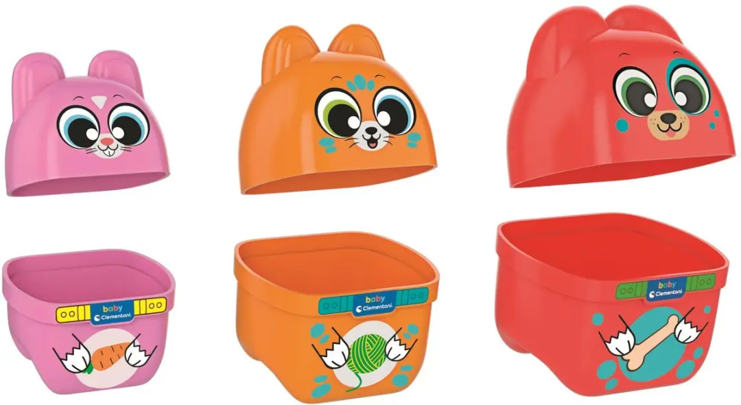 Clementoni Baby Activity Matroesjka Stapelbekers - Multikleur