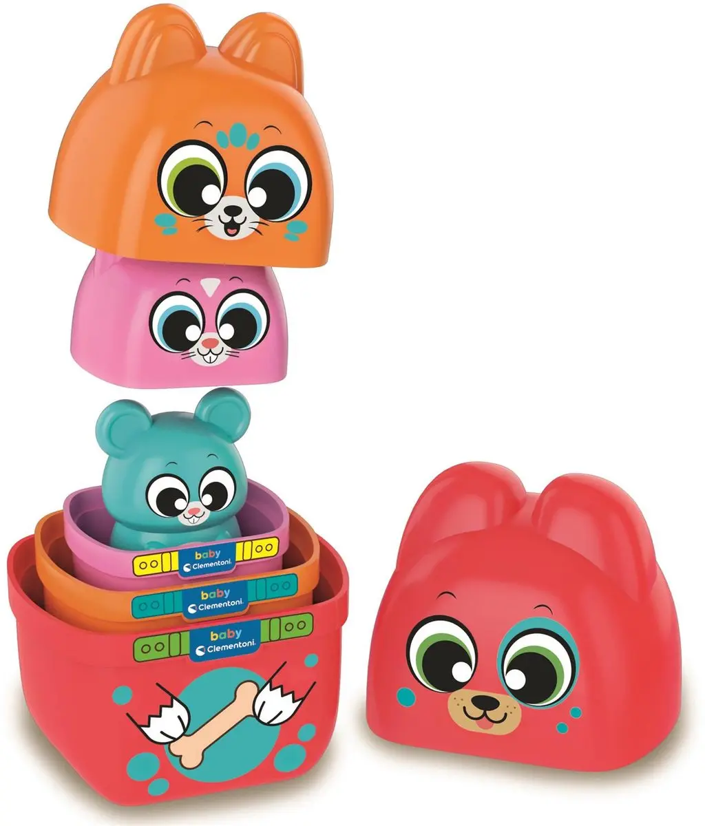 Clementoni Baby Activity Matroesjka Stapelbekers - Multikleur