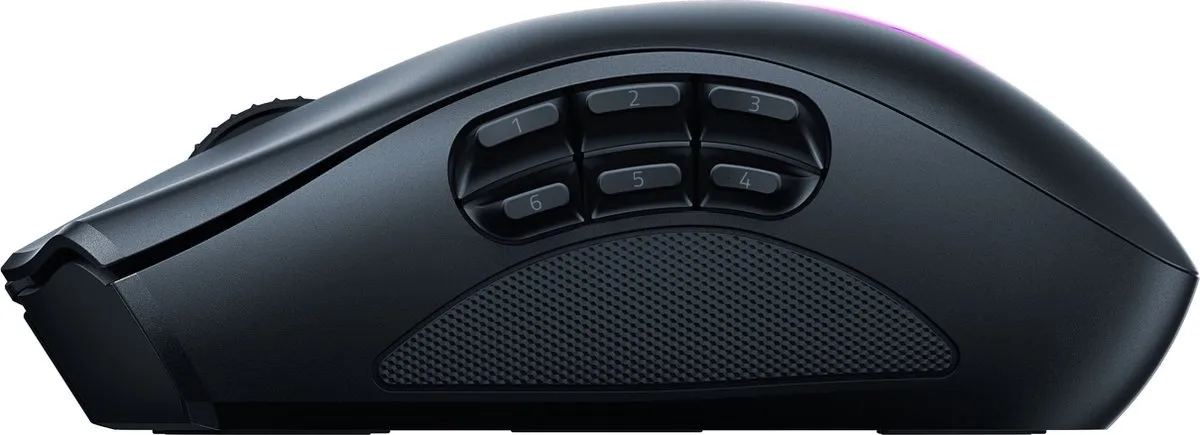 Razer Naga V2 Pro RZ01-04400100-R3G1 Draadloze MMO Gaming Muis - 20 Knoppen - 30.000 DPI