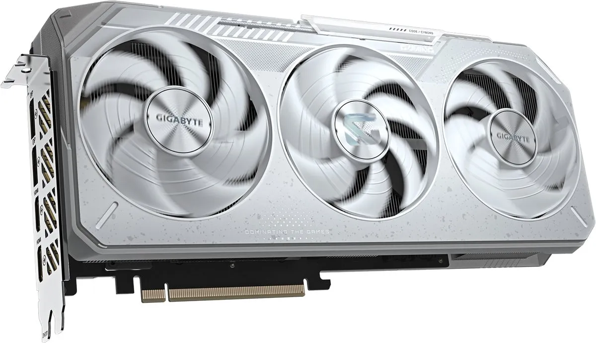 Gigabyte Radeon RX 9070 XT GAMING OC ICE GV-R907XGAMINGOCICE-16GD - Wit