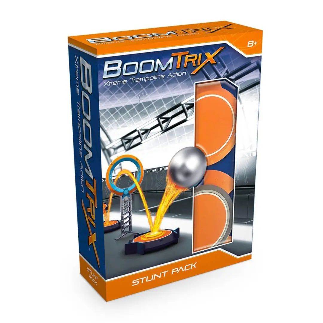 Goliath BoomTrix Stunt Pack Uitbreiding Knikkerbaan - 3 Onderdelen - Oranje