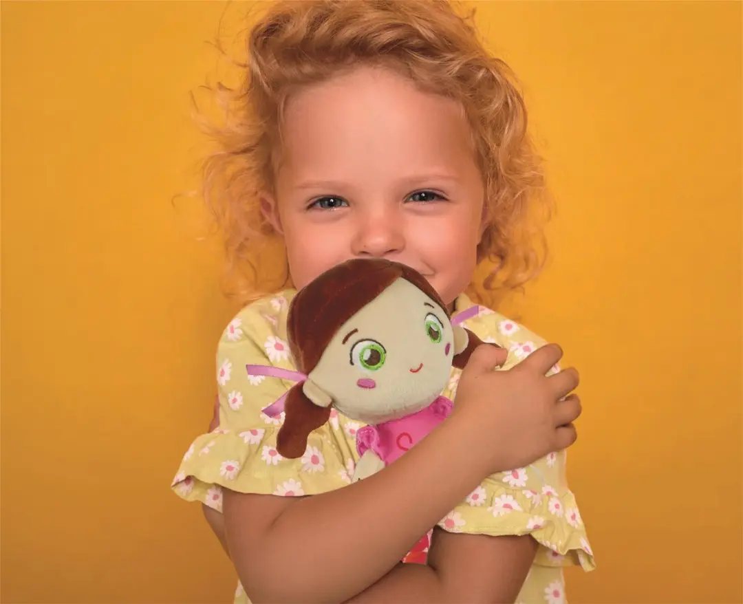 Clementoni Baby Soft Doll Pink Lilly Knuffelpop - Multikleur