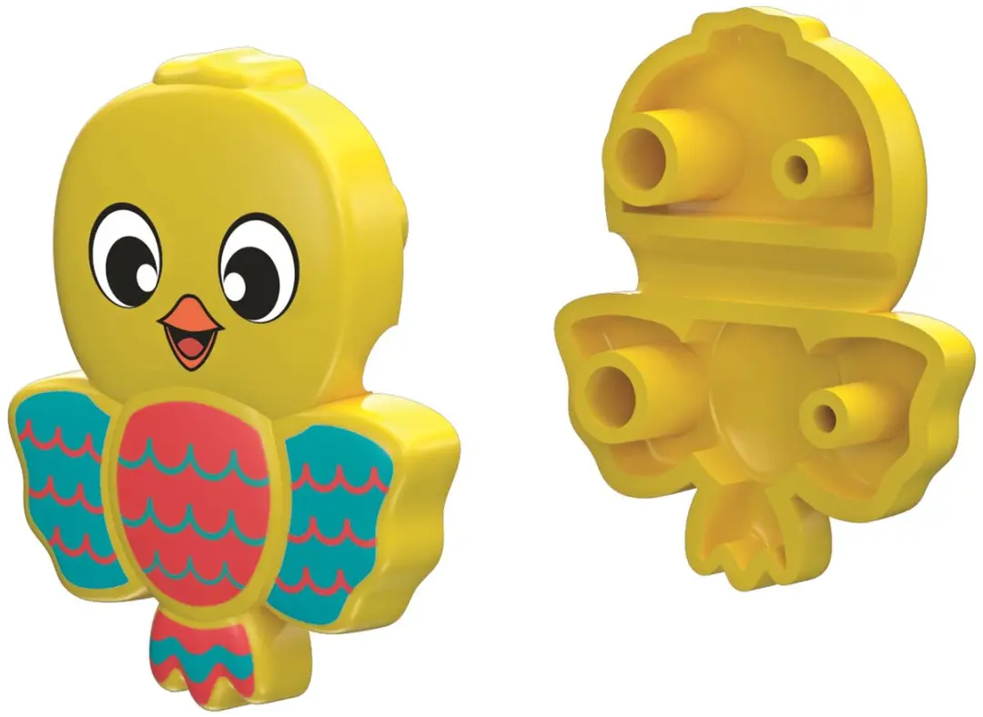 Clementoni Baby Basic Activity Kralen en Veters Rijgspeelgoed - Multikleur