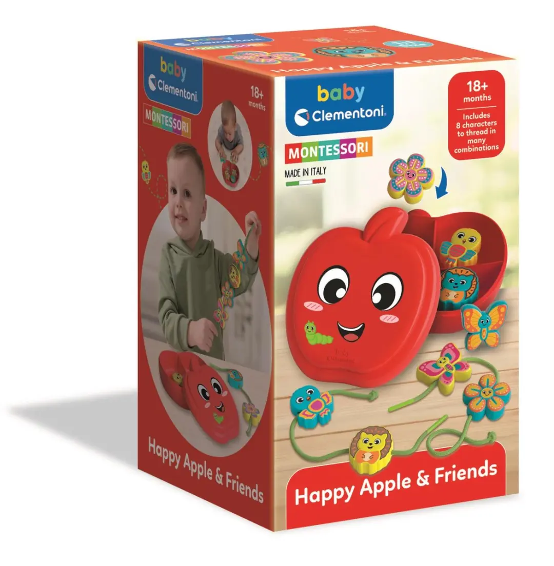 Clementoni Baby Basic Activity Kralen en Veters Rijgspeelgoed