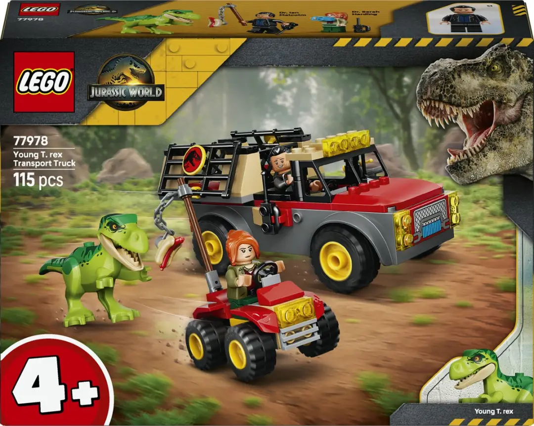 LEGO Jurassic World Jonge T. Rex Transporttruck 77978