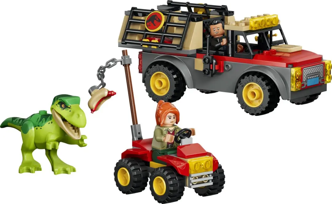 LEGO Jurassic World Jonge T. Rex Transporttruck 77978 - 115 Stukken