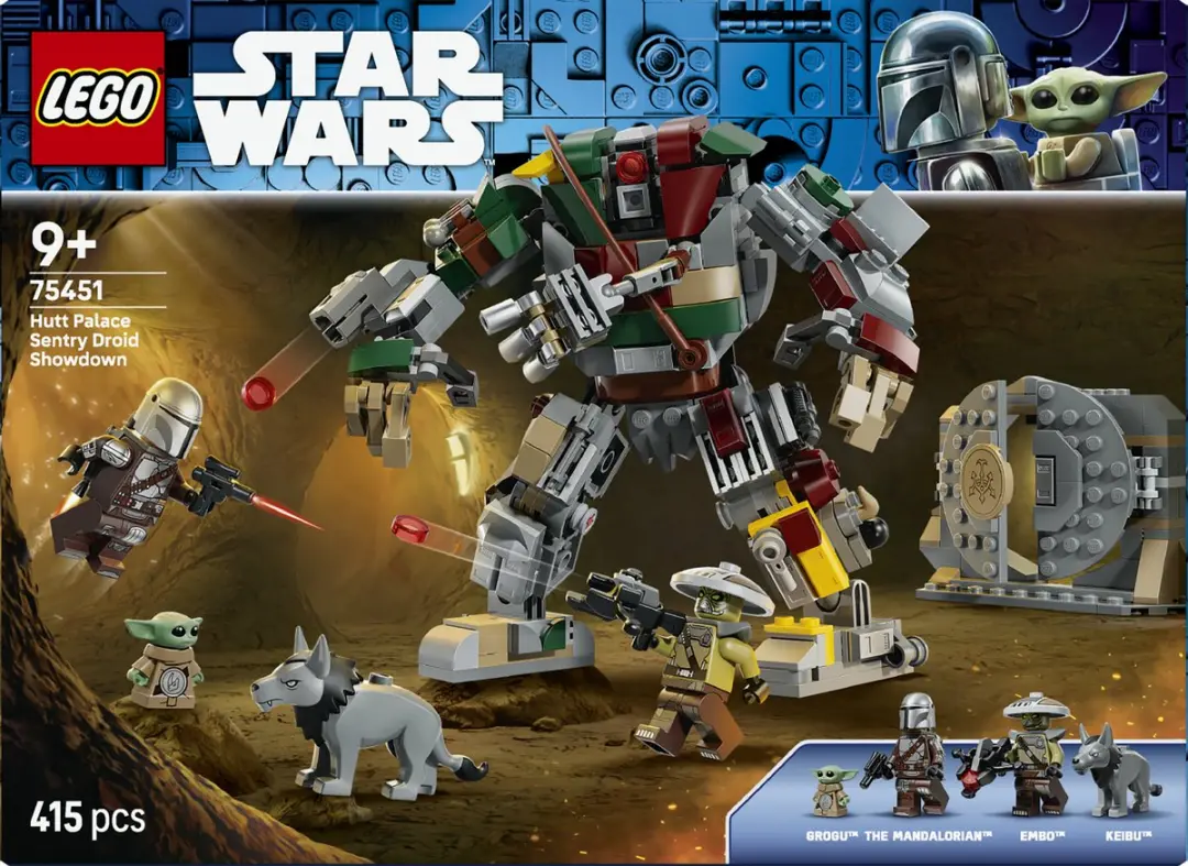 LEGO Star Wars Paleis van de Hutt Sentry Droid Confrontatie 75451 - 415 Stukken