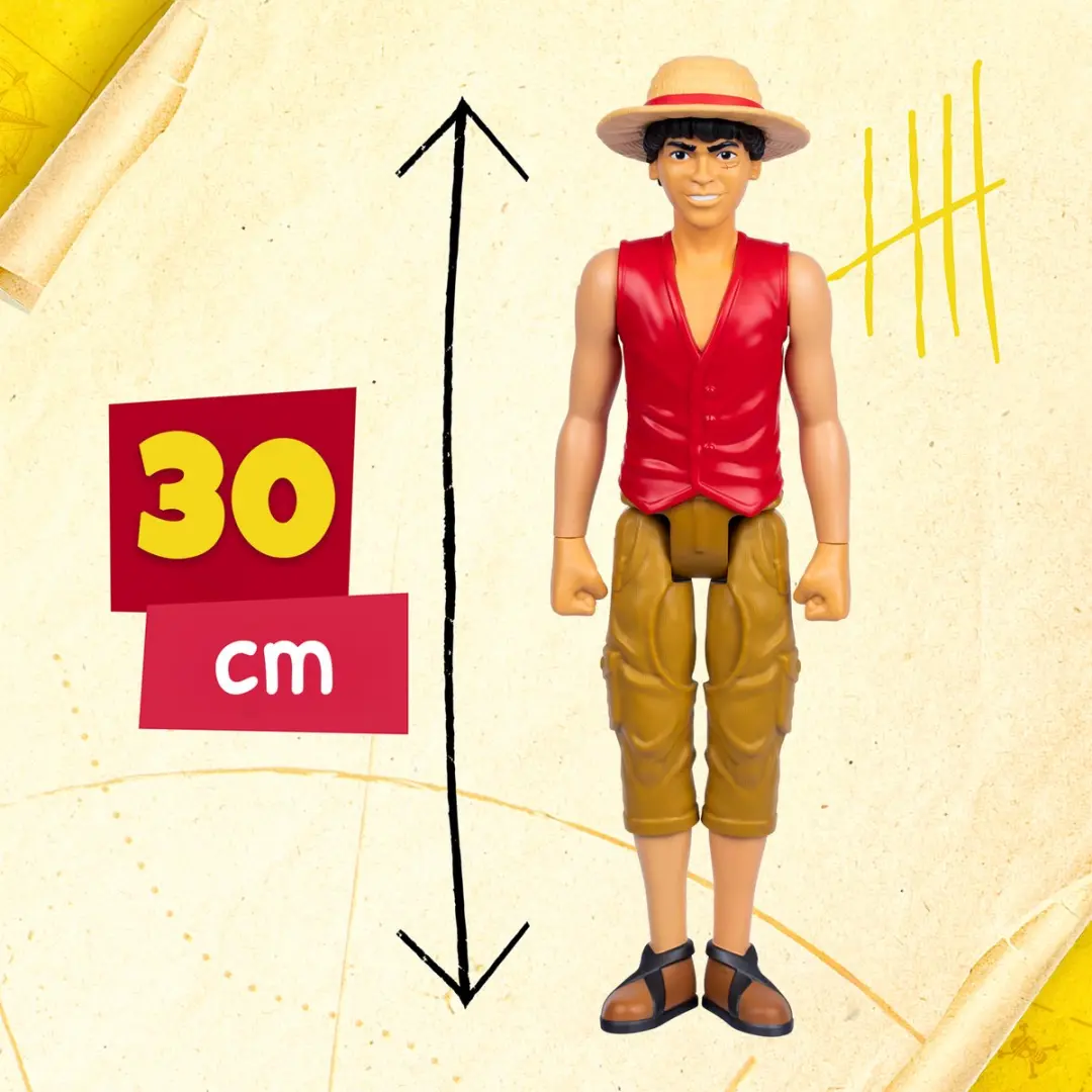 Moose Toys One Piece Luffy Groot Actiefiguur 30cm - Multikleur