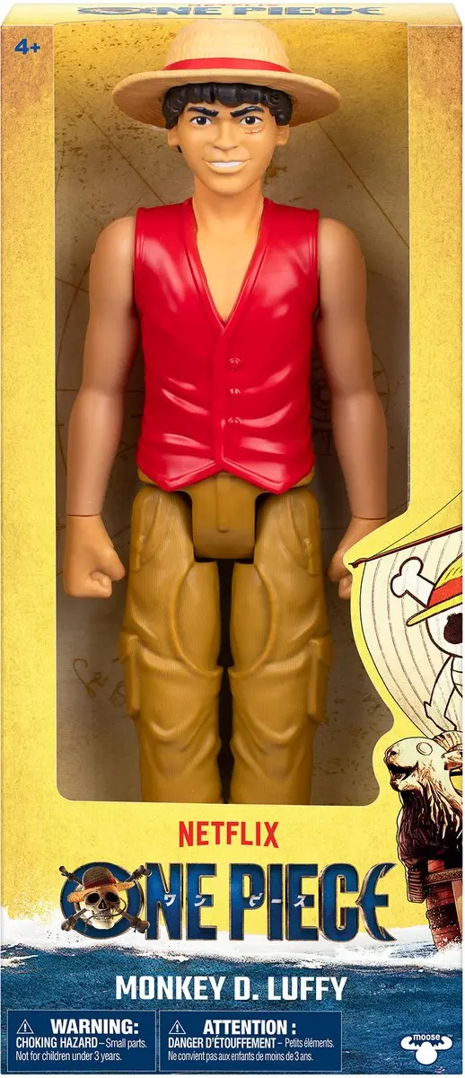 Moose Toys One Piece Luffy Groot Actiefiguur 30cm - Multikleur