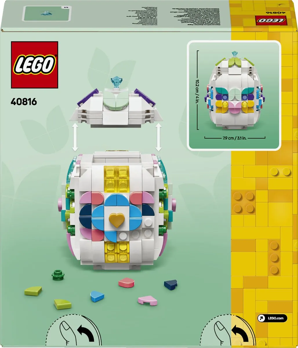 LEGO Classic Pasen 40816 - Paasei Versieren - 386 Stukken