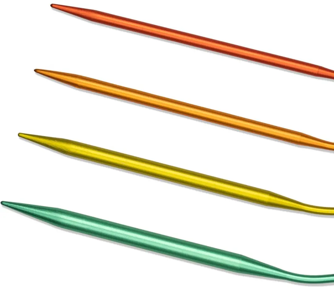 Prym Rondbreinaaldenset 4,5-7mm - 4 Stuks - 80cm - Geel/Groen/Orange/Rood