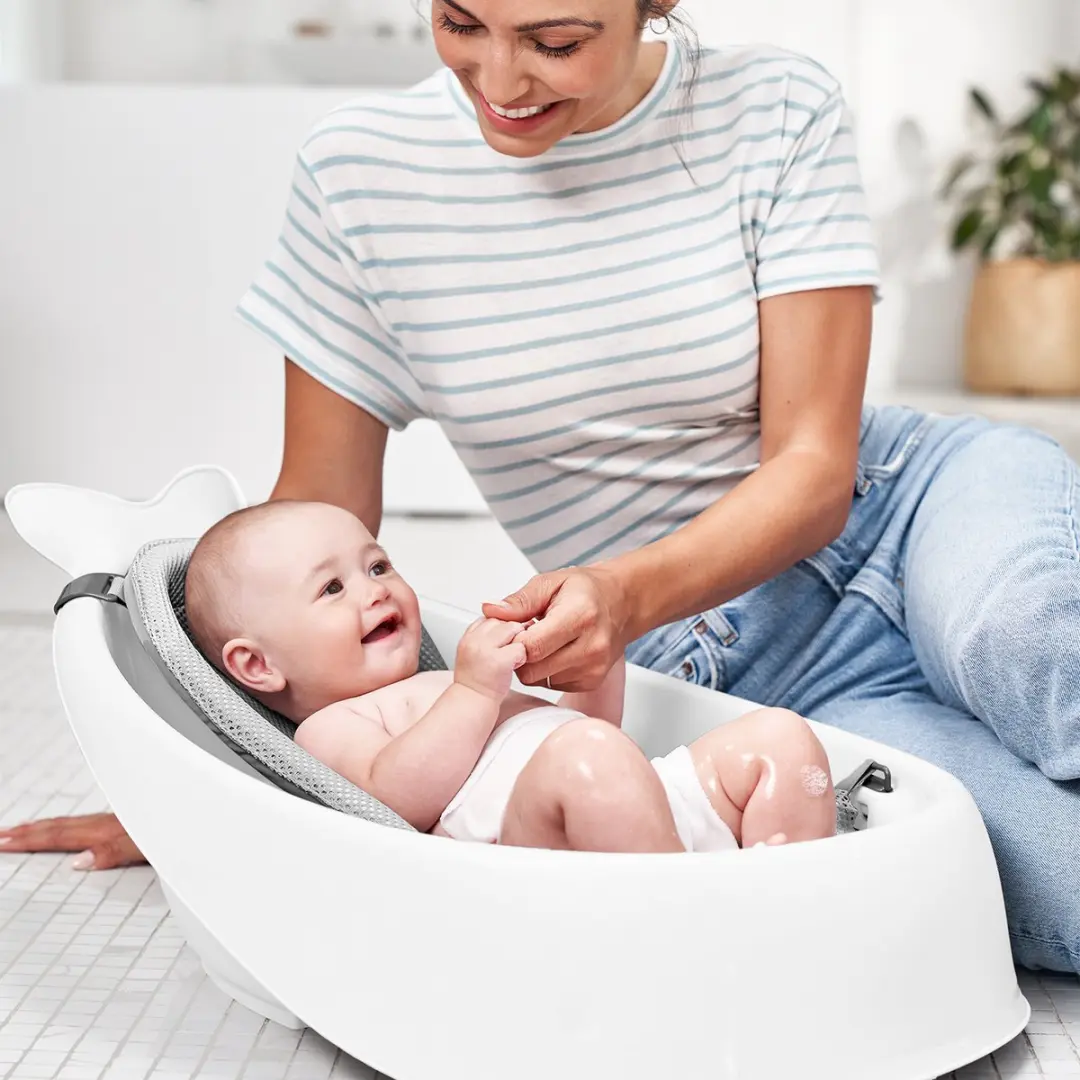 Skip Hop Moby Smart Sling Badje - Wit