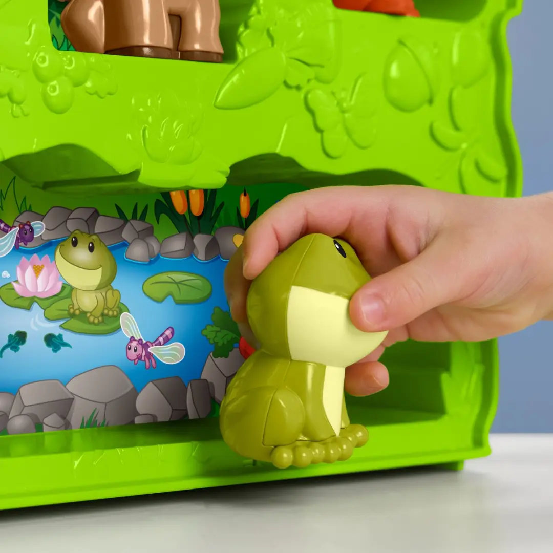 Mattel Little People Bosvrienden Draagkoffer - 1 Stuks - Meerkleurig