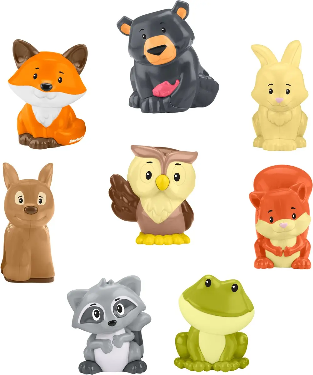 Mattel Little People Bosvrienden Draagkoffer - 1 Stuks - Meerkleurig