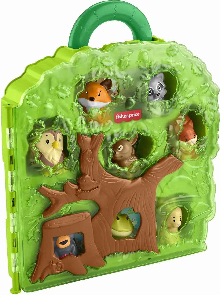 Mattel Little People Bosvrienden Draagkoffer - 1 Stuks - Meerkleurig