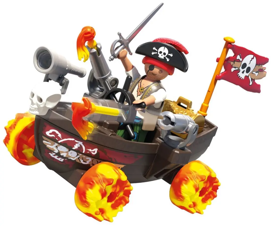 Playmobil Fun Stars Rasend Piratenboot 71720 - Meerkleurig - afbeelding 6 van 6
