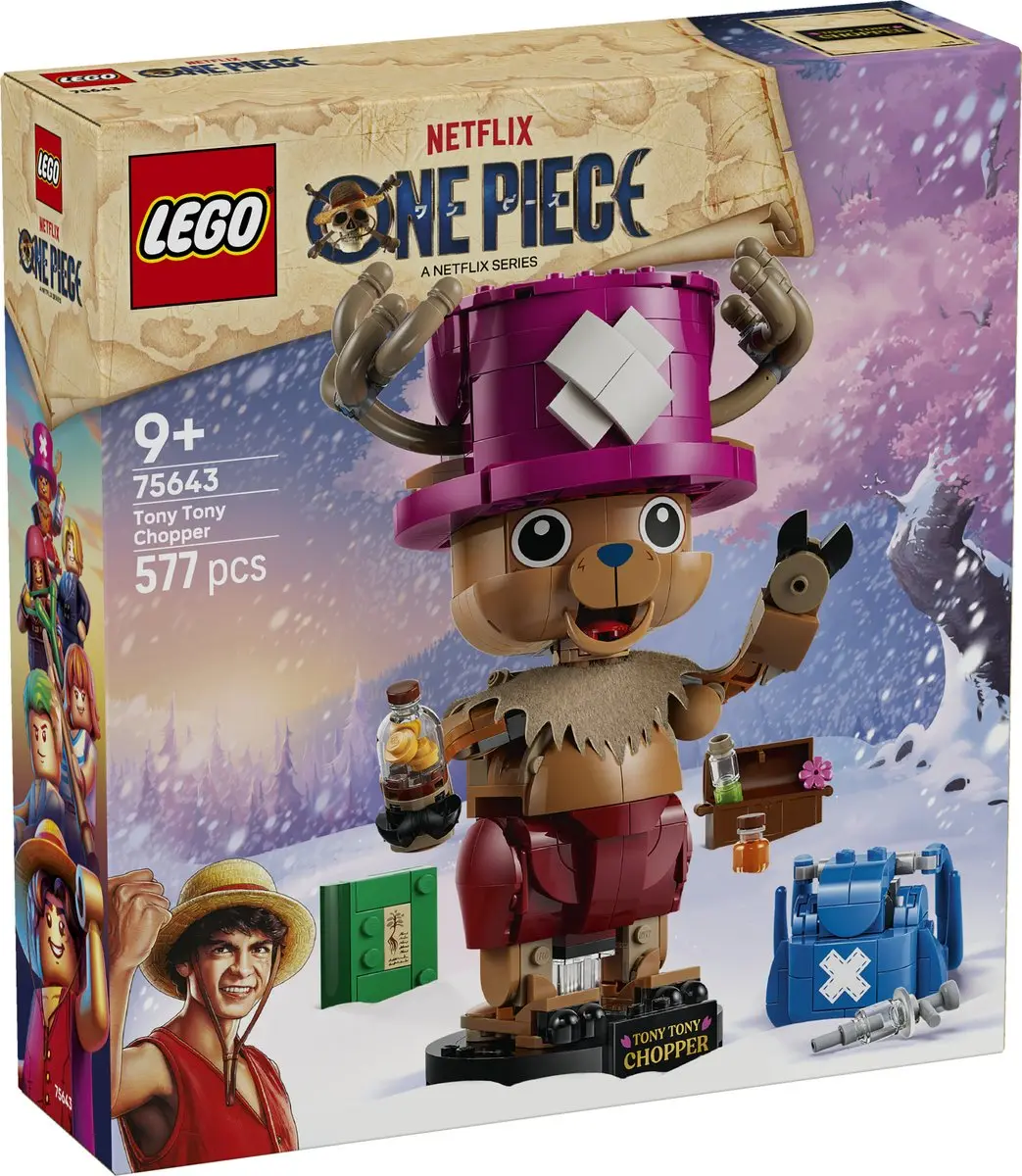 LEGO ONE PIECE Tony Tony Chopper 75643 - 577 Stukken - Meerkleurig - afbeelding 6 van 6