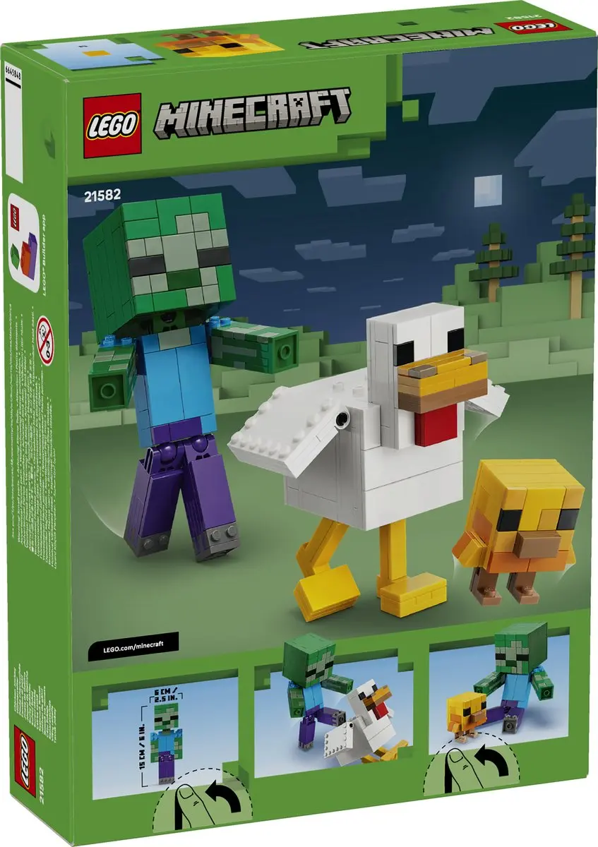 LEGO Minecraft Kipberijder Bouwspeelgoed 21582 - 344 Stukken - Meerkleurig
