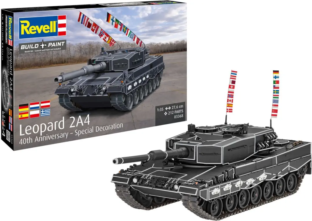 Revell 03368 Leopard 2A4 Modelbouwpakket