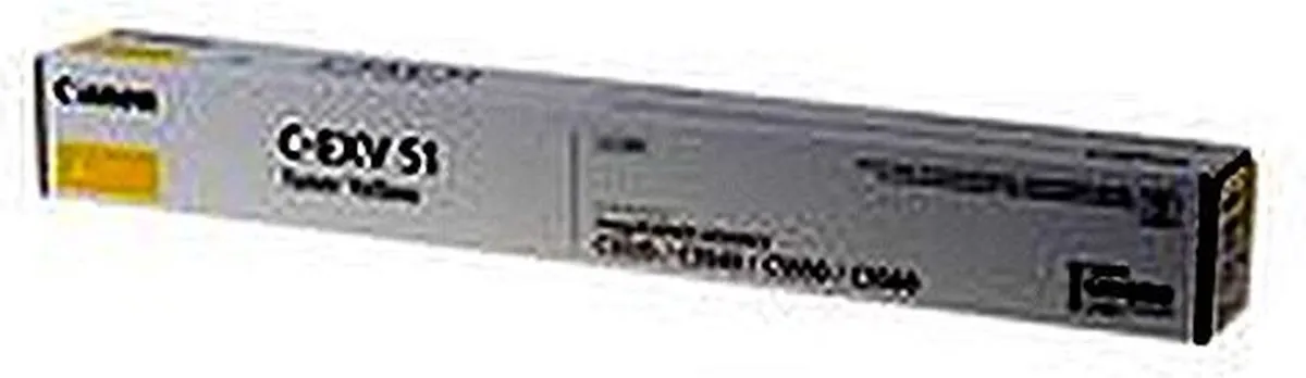 Canon C-EXV51Y Geel Toner - 60.000 pagina's