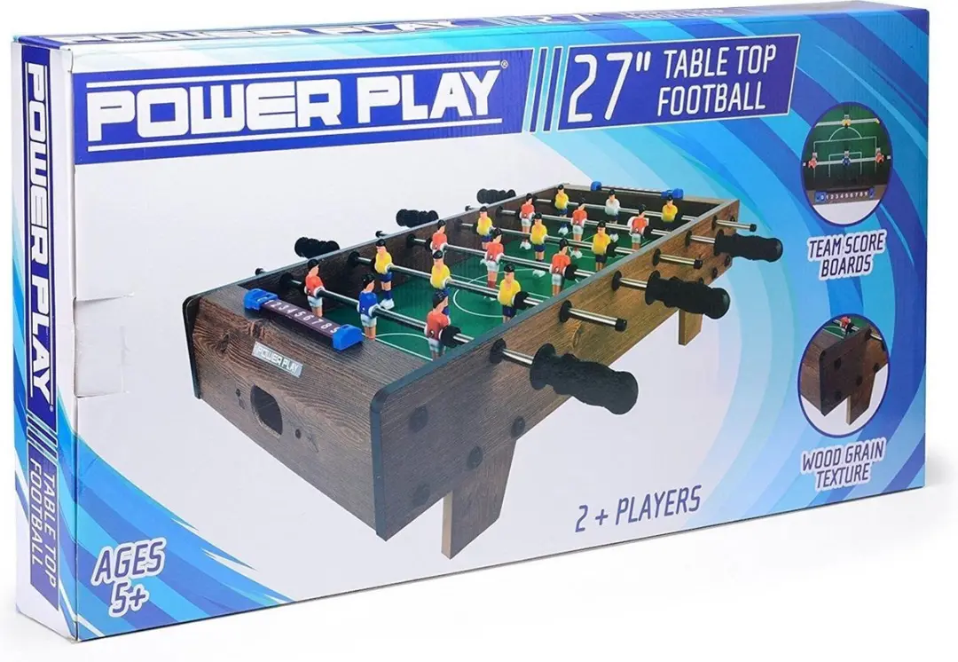 Toyrific Tafelvoetbalspel TY5896DB - 68,58cm - Bruin - afbeelding 6 van 6