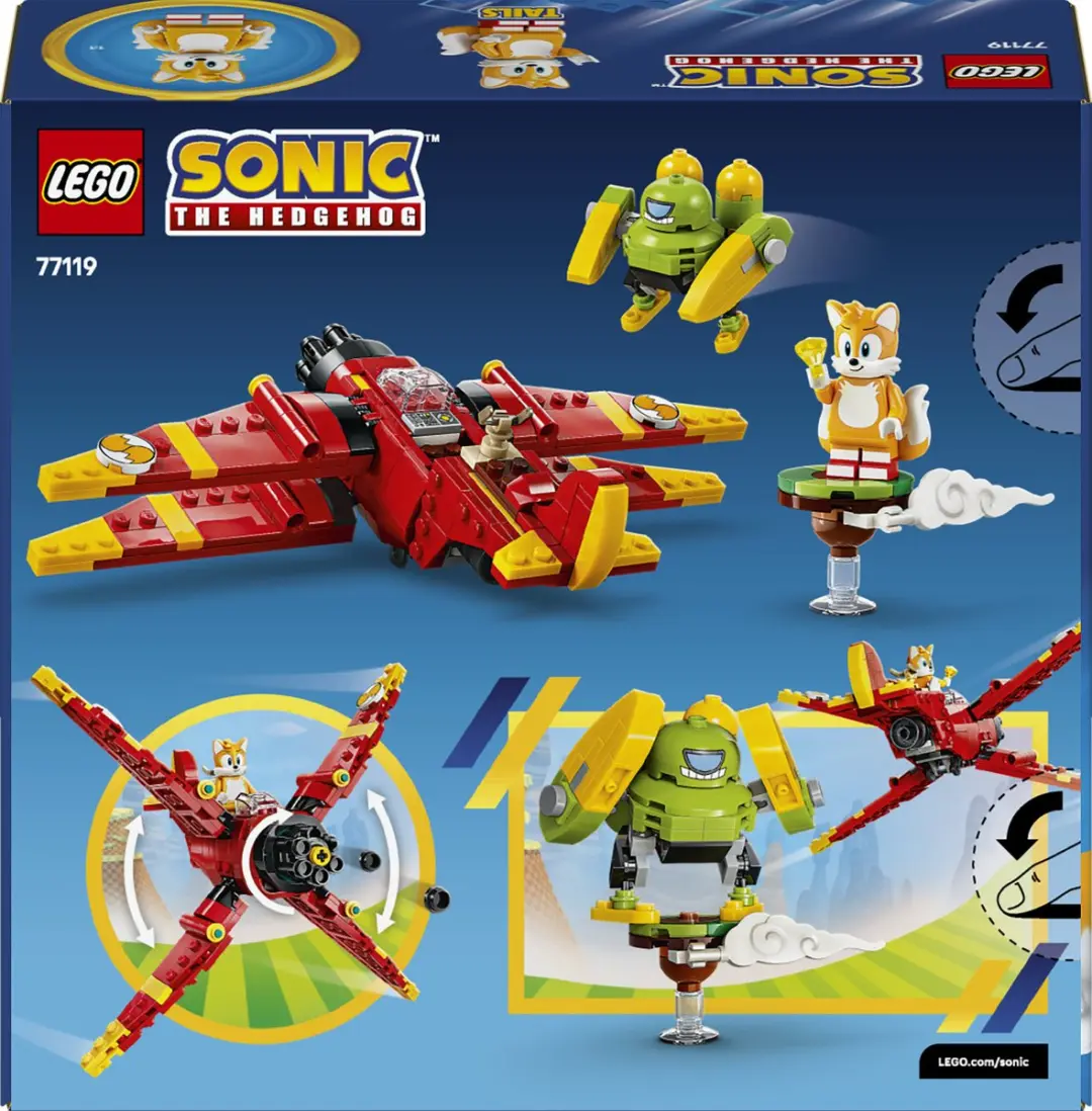LEGO Sonic Tails 77119 - 310 Stukken - Meerkleurig