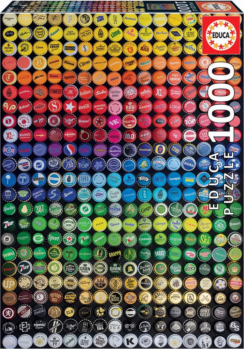 Educa Collage Kroonkurken Puzzel 1000 Stuks
