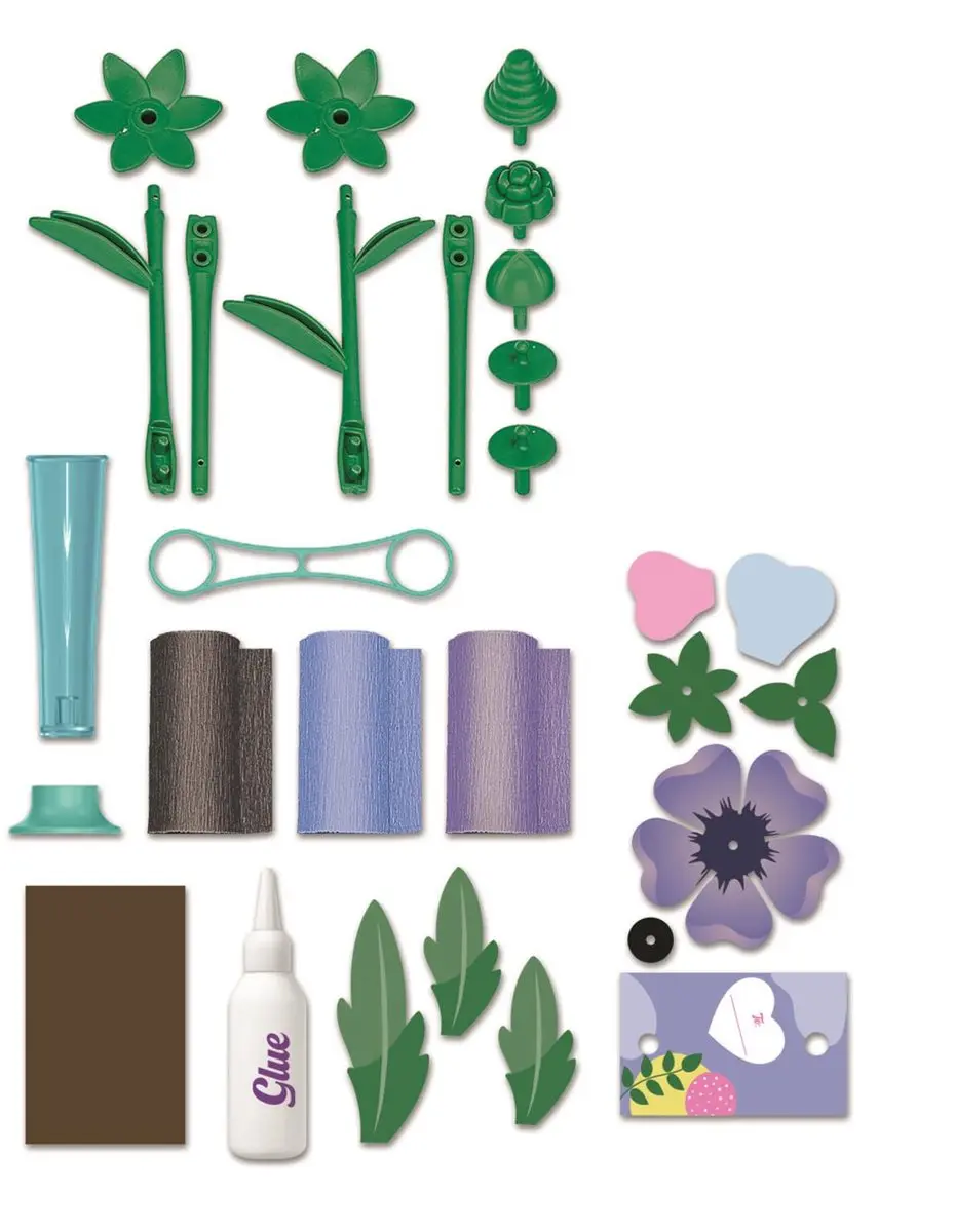 Clementoni Art & Craft Create Your Flowers Anemone - Bloemen Maken Set