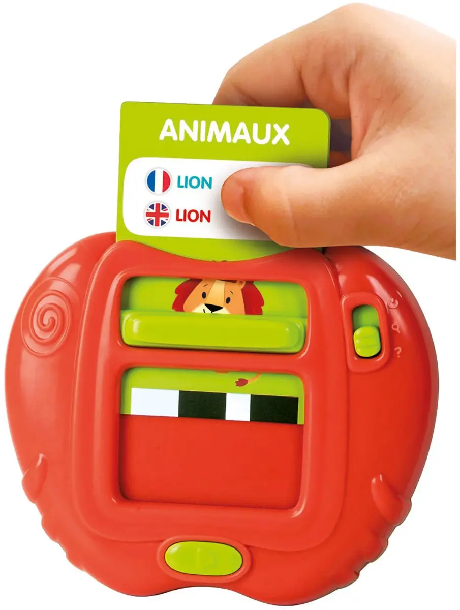 Clementoni Mijn 100 Eerste Woorden FR-EN - 3x AAA - Multicolor