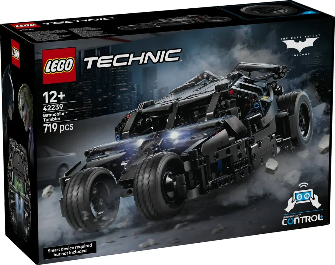 LEGO Technic Batmobile Tumbler 42239 Bouwpakket - 719 Stukken - afbeelding 6 van 6