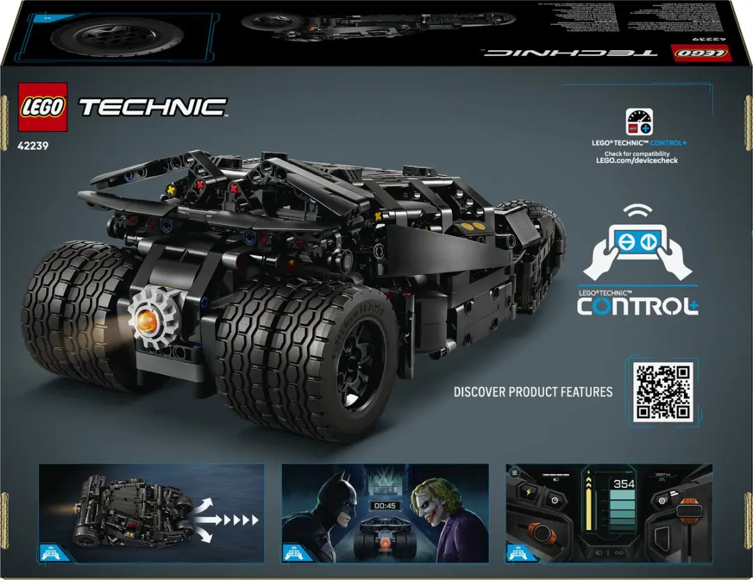 LEGO Technic Batmobile Tumbler 42239 Bouwpakket - 719 Stukken