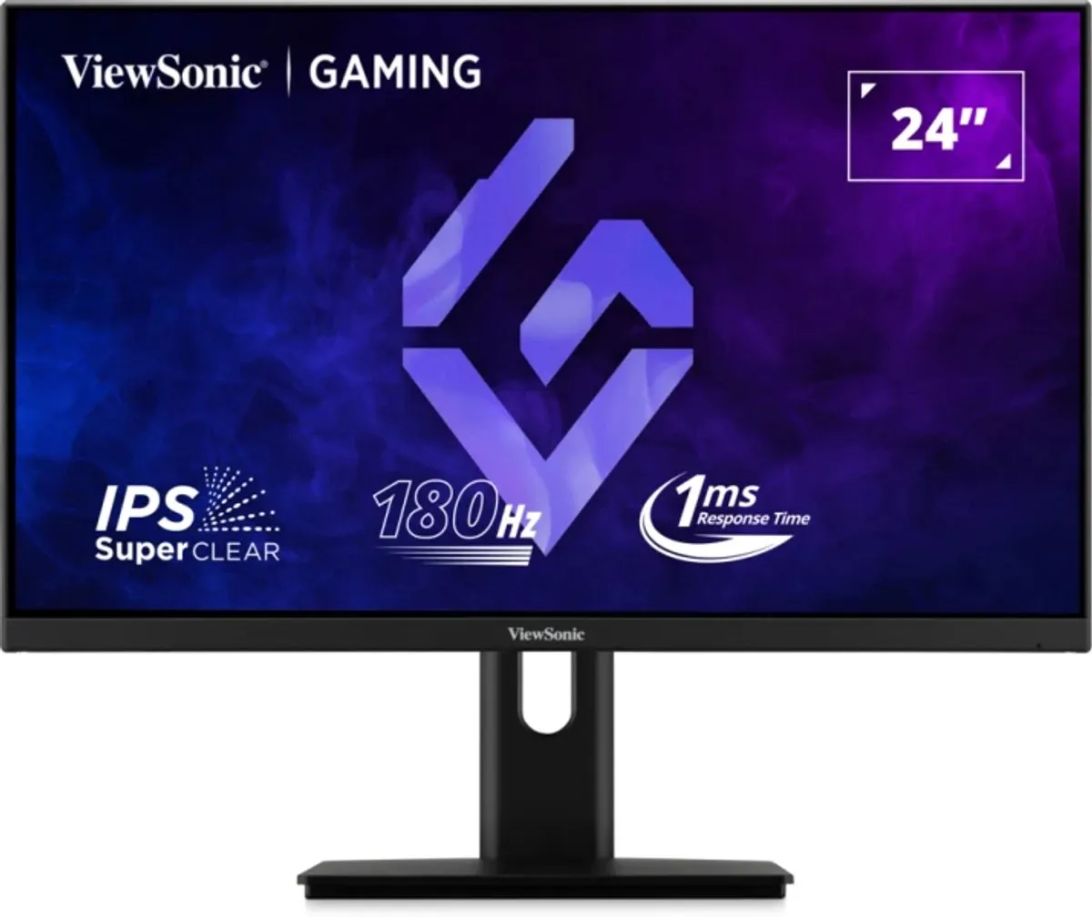 ViewSonic XG24G1 Gaming Monitor 24" 180Hz IPS - Zwart