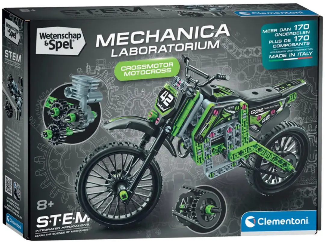 Clementoni Science & Play Moto Bouwpakket